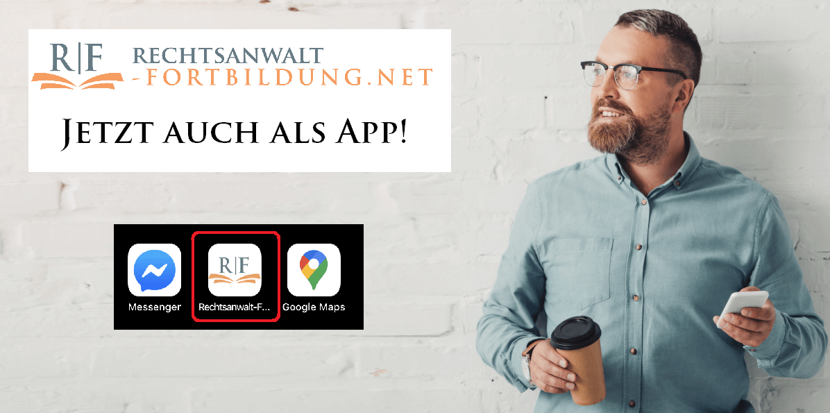 rechtsanwalt-fortbildung.net - Jetztt auch als App!