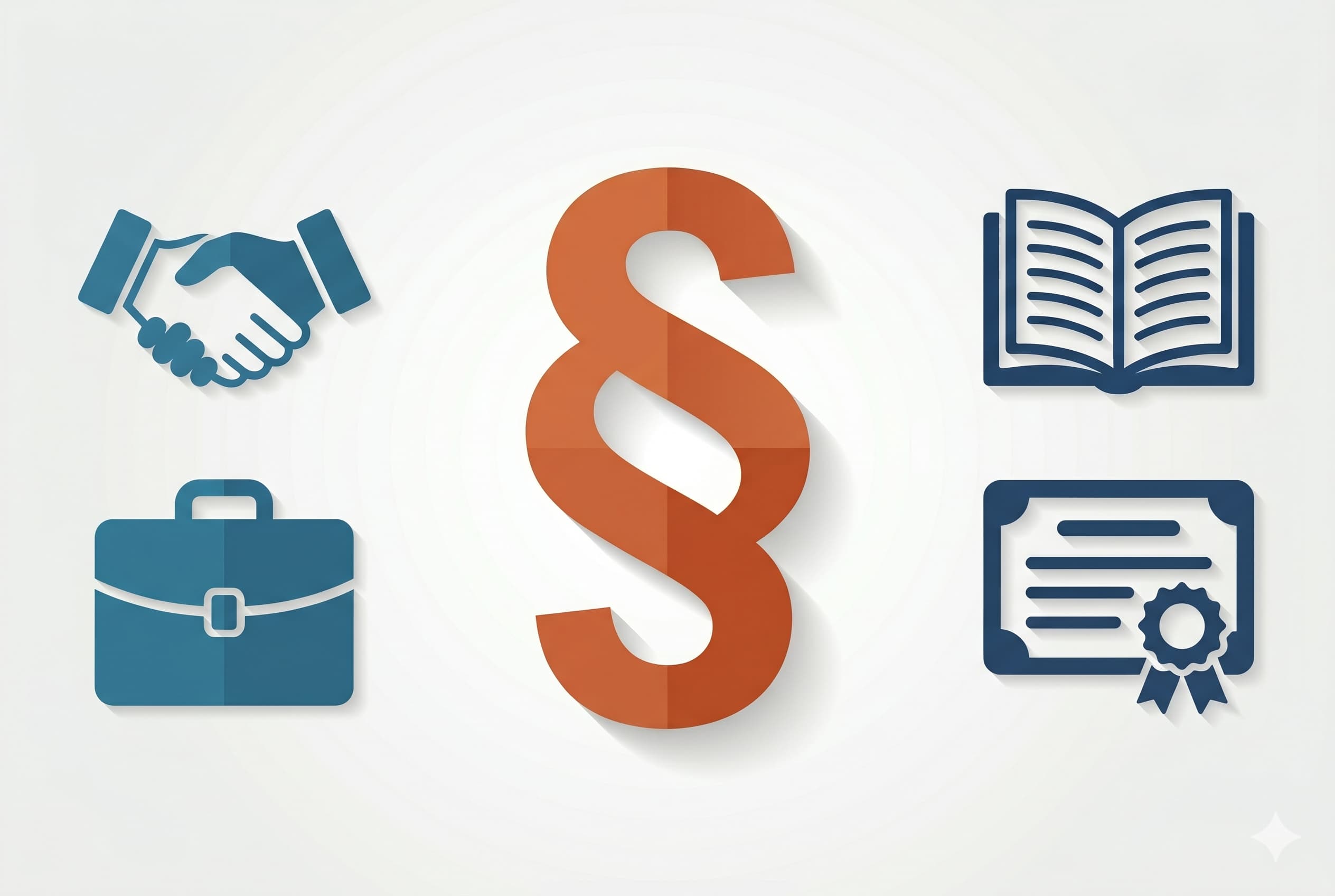 Beitragsbild: Handschlag und Aktentasche als Symbole für den Fachanwaltstitel Handels- und Gesellschaftsrecht